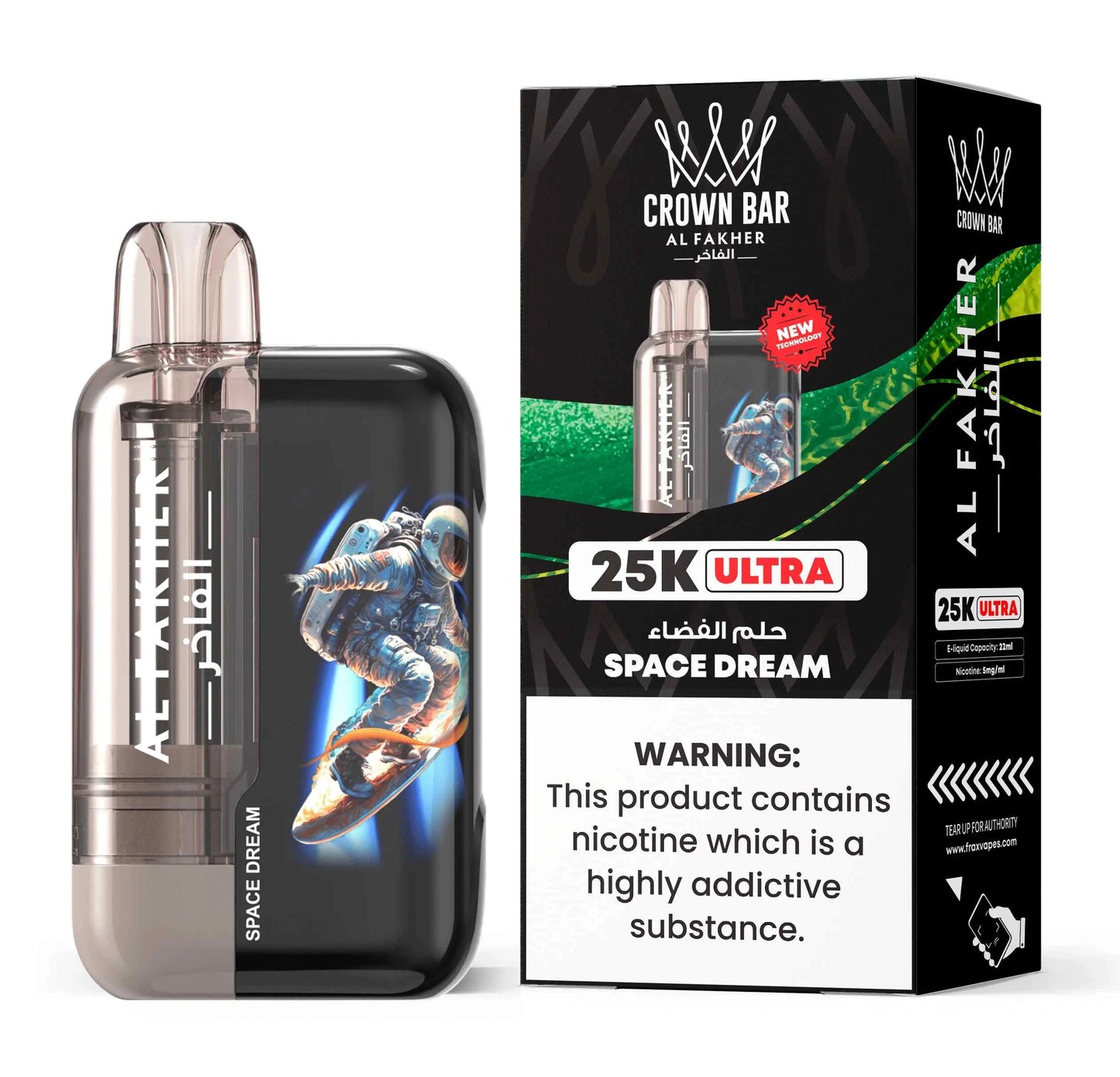 Al Fakher Ultra 25000 Puffs - 5 mg
