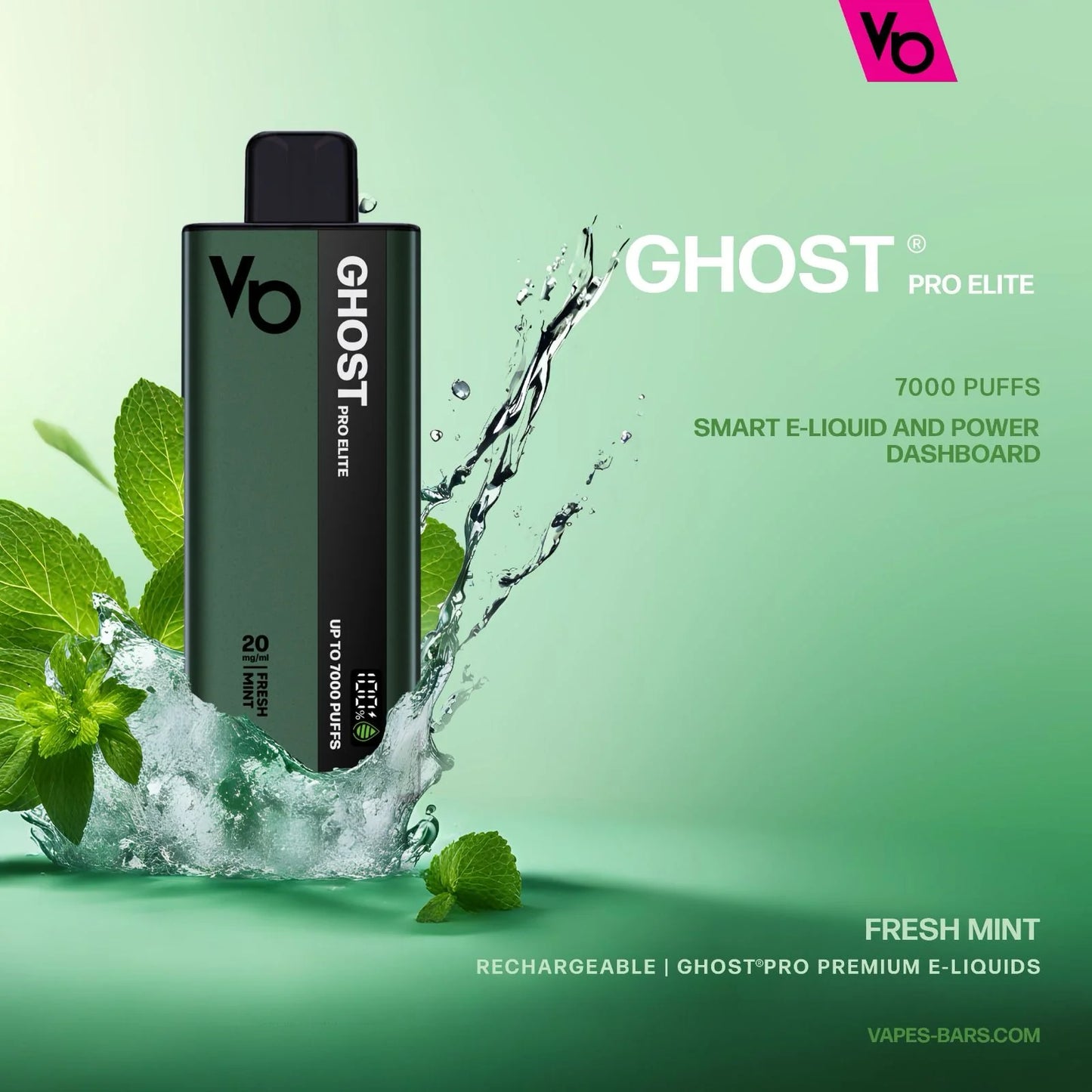 Vape Bars Ghost Pro Elite 7000 Puffs