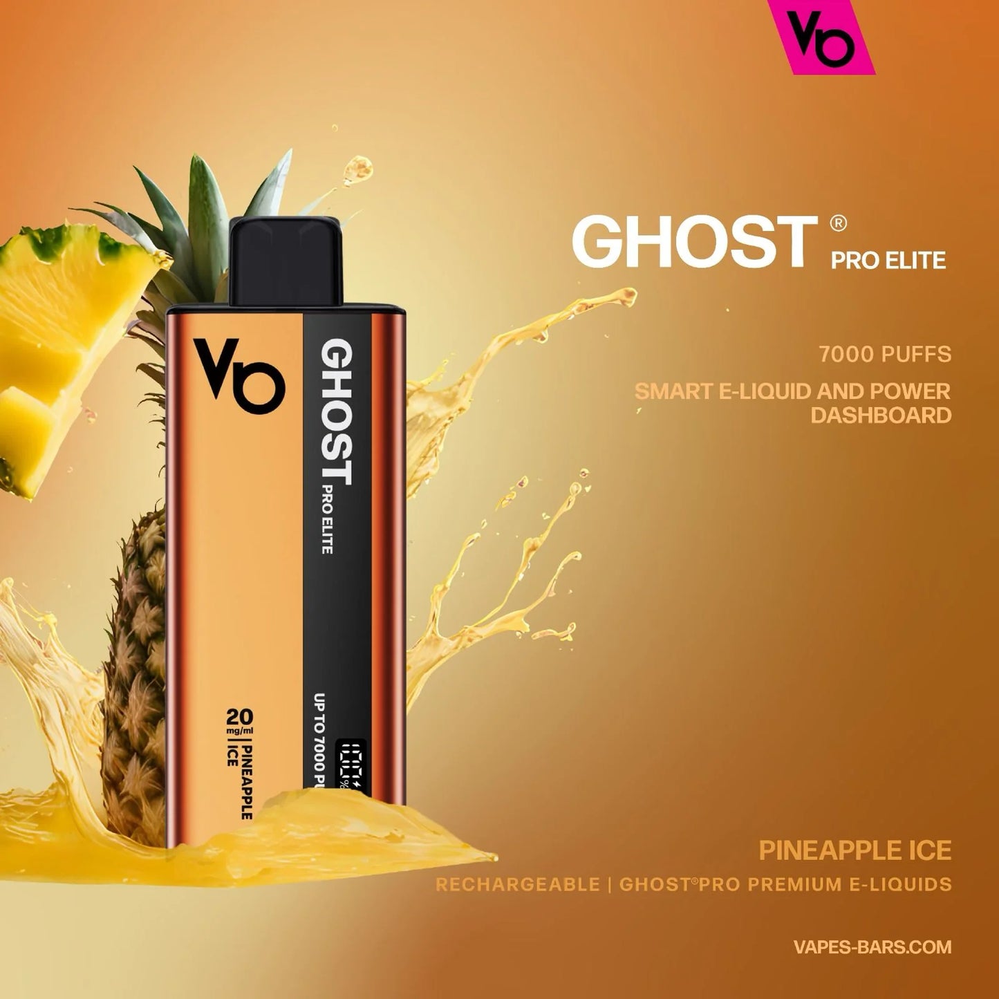 Vape Bars Ghost Pro Elite 7000 Puffs