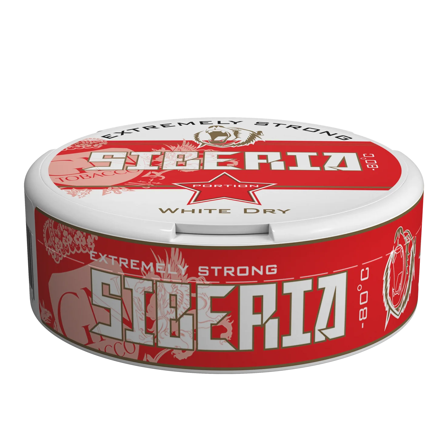 Siberia Extremely Strong White Dry Nicotine Pouches