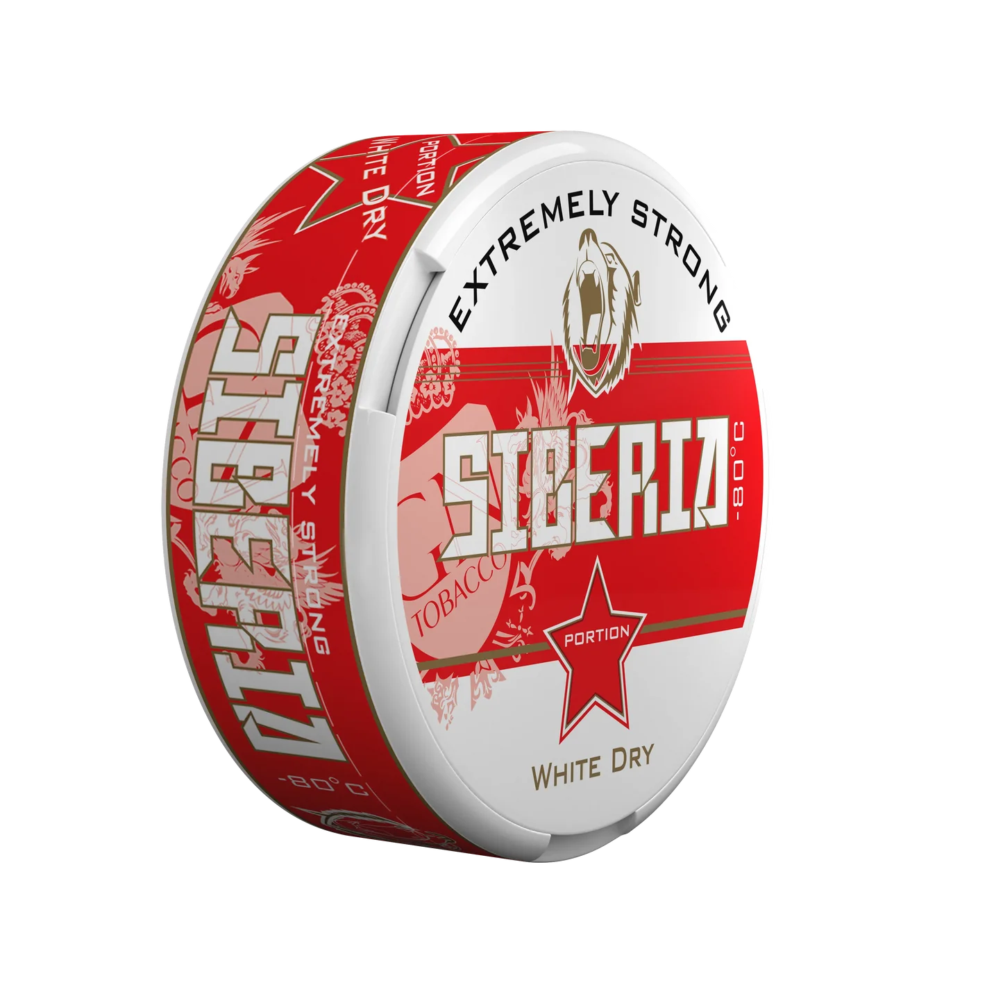 Siberia Extremely Strong White Dry Nicotine Pouches