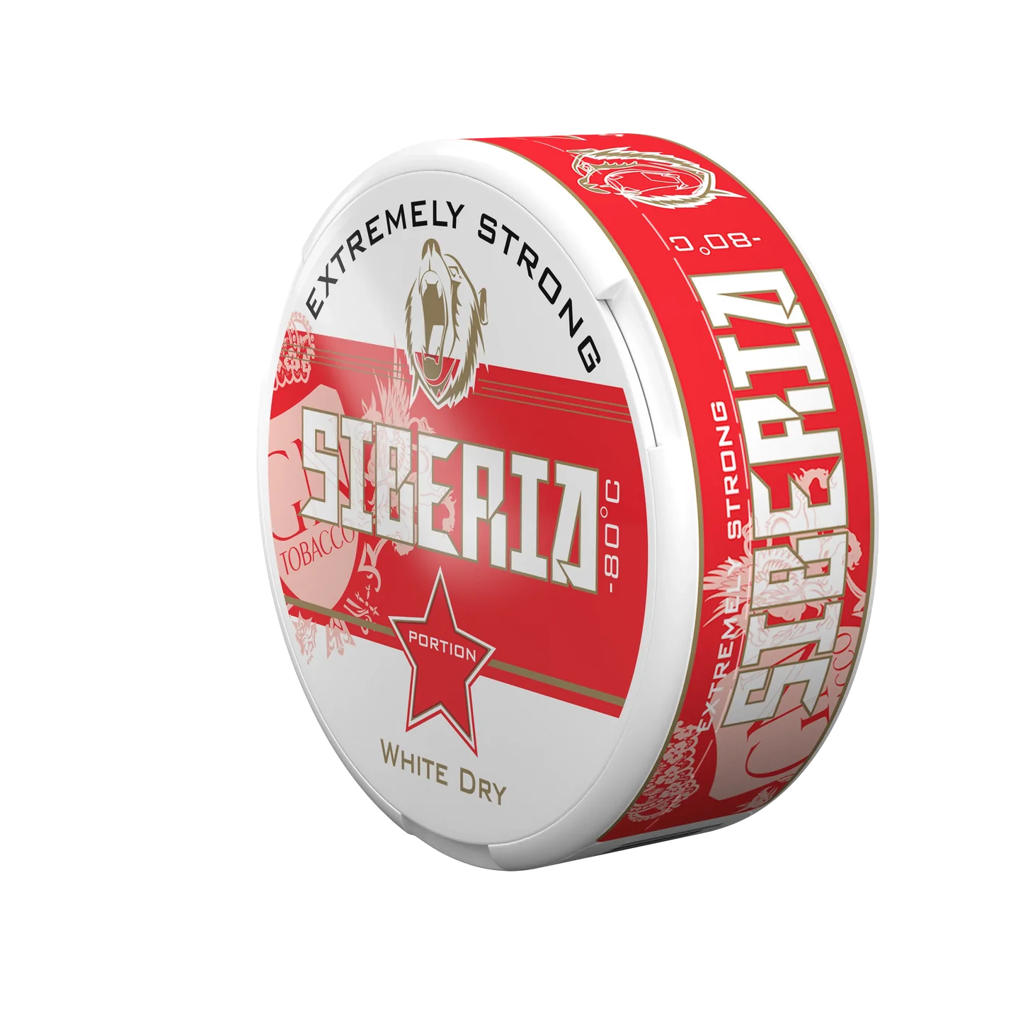 Siberia Extremely Strong White Dry Nicotine Pouches