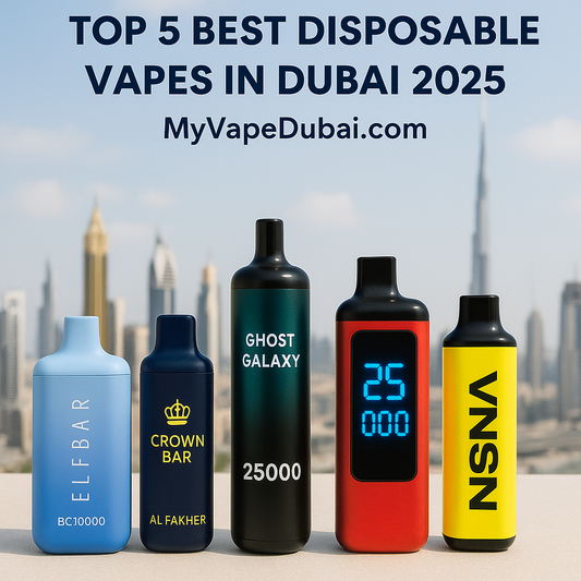 Top 5 Best Disposable Vapes in Dubai 2025 – Ultimate Vape Guide for UAE Vapers