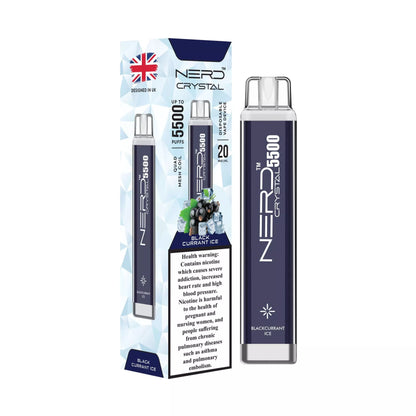 Nerd Crystal 5500 Puffs – 2% / 20mg