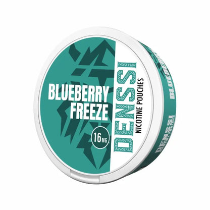 Dessi Blueberry Freeze nicotine pouches packaging on a white background in My Vape Dubai