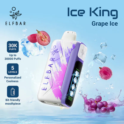 Elf Bar Ice King 30000 Puffs Disposable Vape