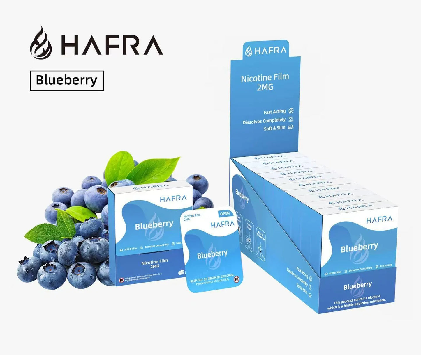 Hafra Nicotine Film - 2mg