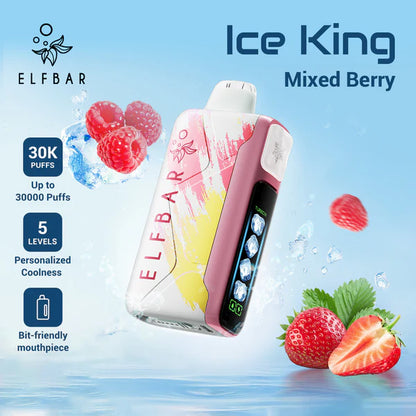 Elf Bar Ice King 30000 Puffs Disposable Vape