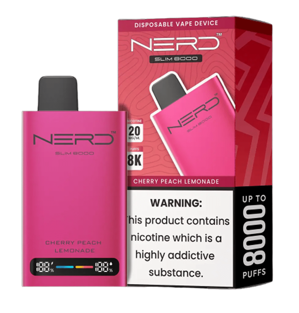 Nerd Slim 8000 Puffs – 2% / 20mg