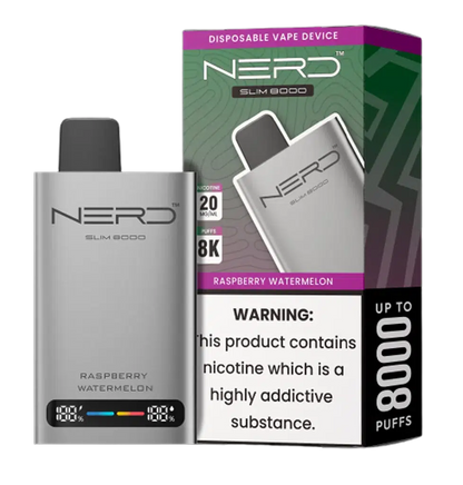 Nerd Slim 8000 Puffs – 2% / 20mg