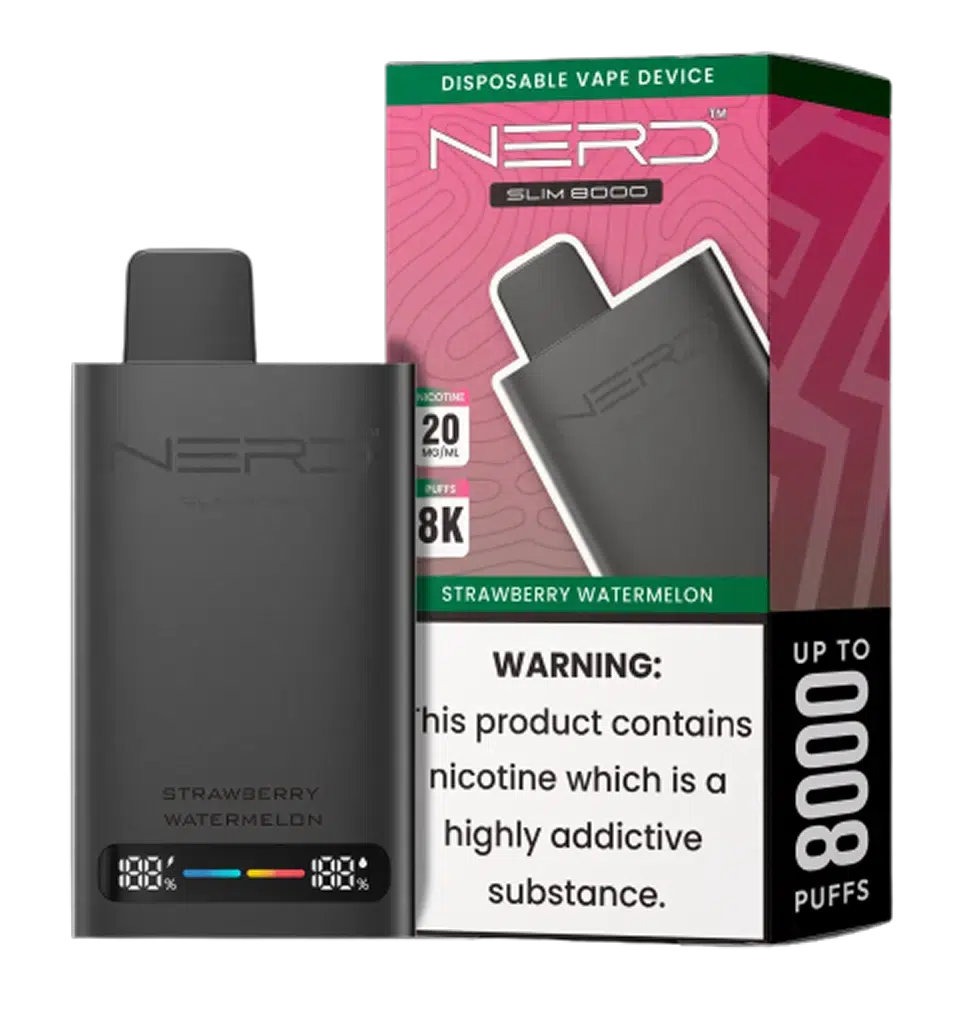 Nerd Slim 8000 Puffs – 2% / 20mg