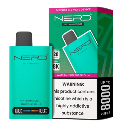 Nerd Slim 8000 Puffs – 2% / 20mg