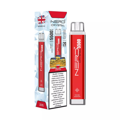 Nerd Crystal 5500 Puffs – 2% / 20mg