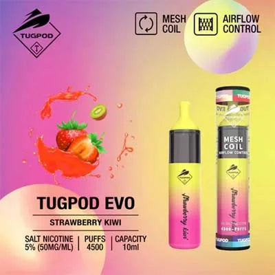 Tugboat Evo 4500 Puffs – 5%/ 50mg