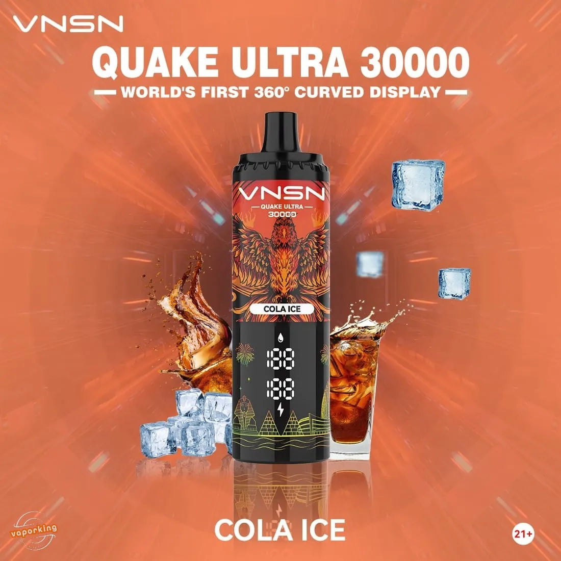 VNSN Quake Ultra 30000 Puffs – 5% / 50mg