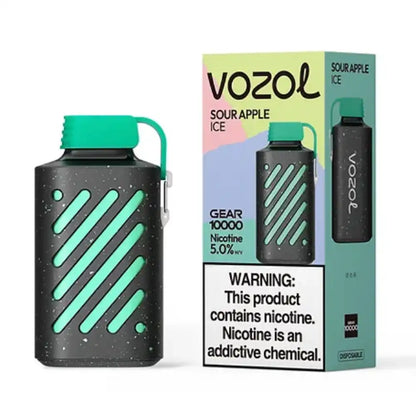 VOZOL vape device with packaging on a white background