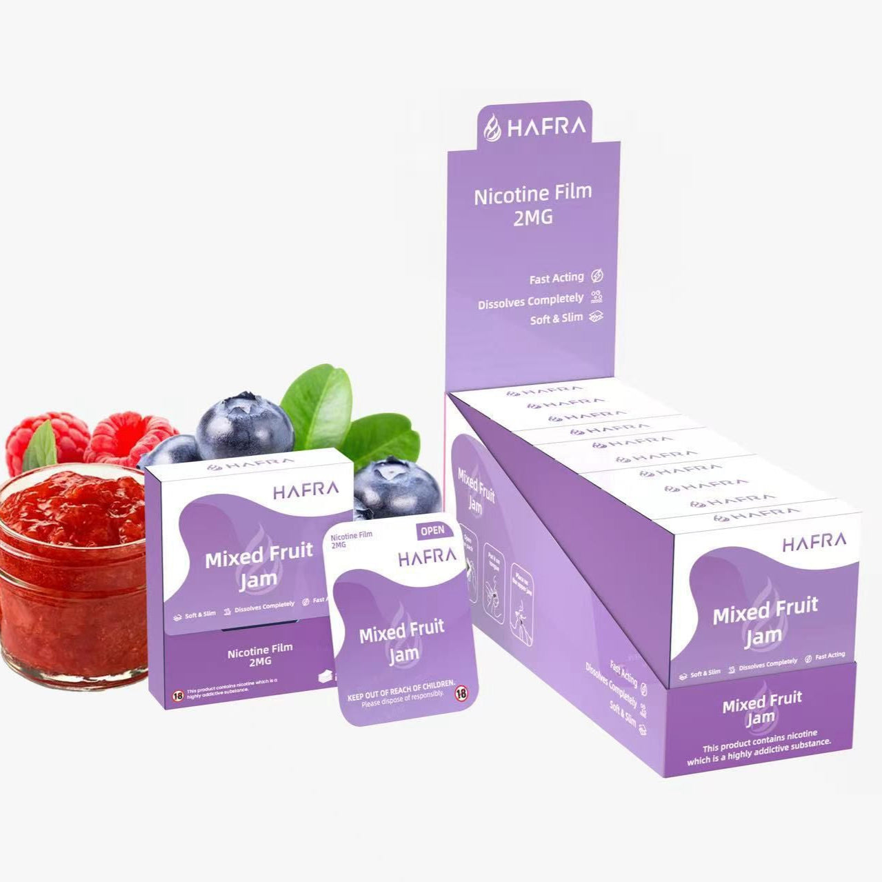 Hafra Nicotine Film - 2mg
