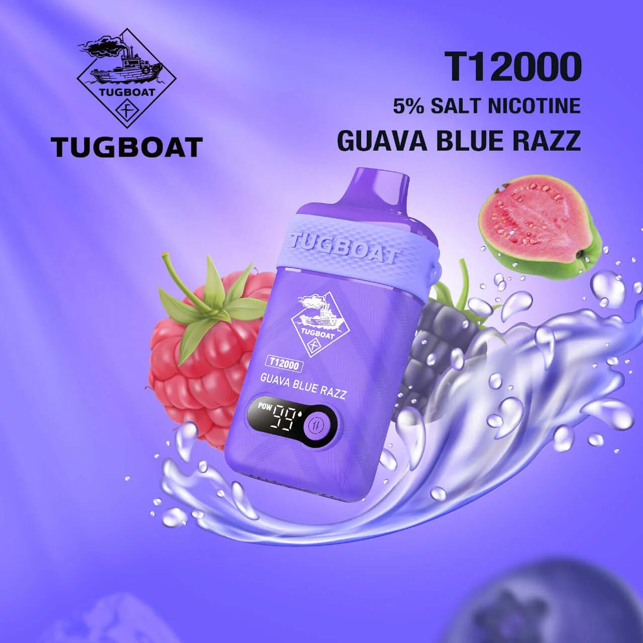 Tugboat T12000 Puffs – 5% / 50mg