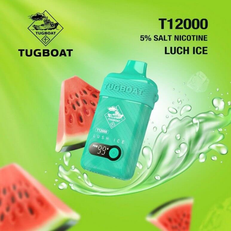 Tugboat T12000 Puffs – 5% / 50mg