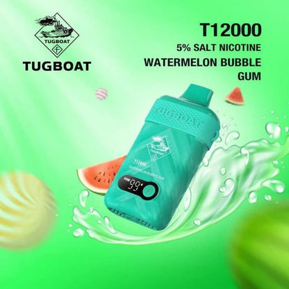 Tugboat T12000 Puffs – 5% / 50mg