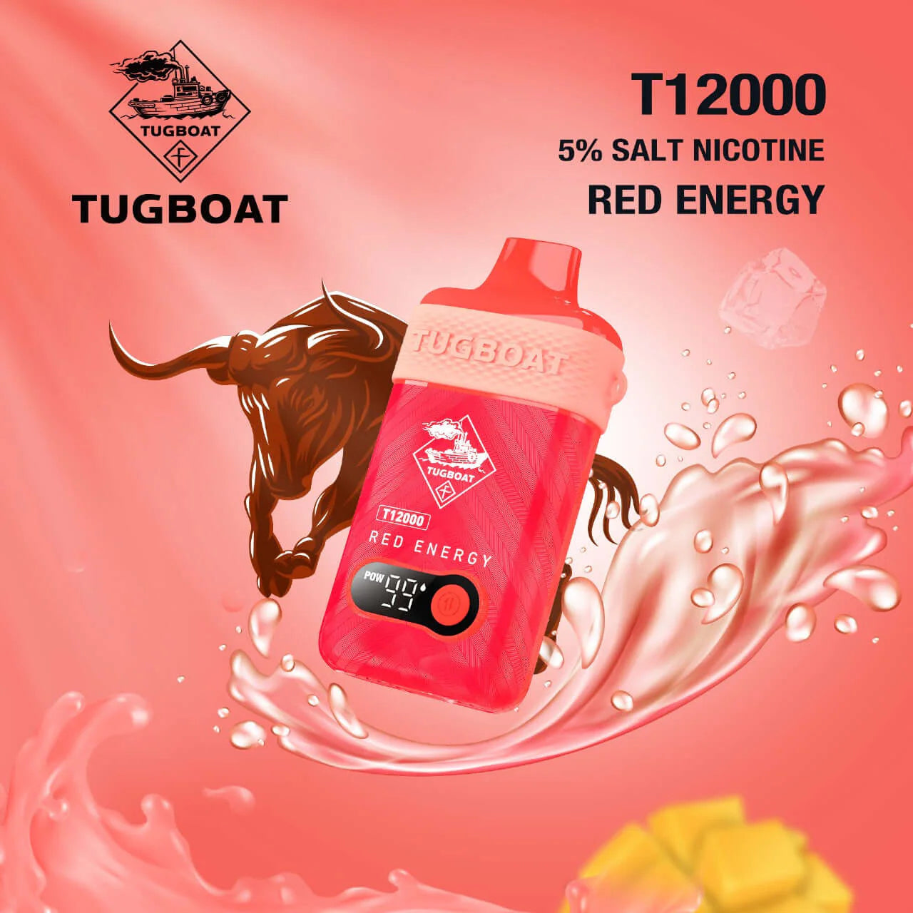 Tugboat T12000 Puffs – 5% / 50mg
