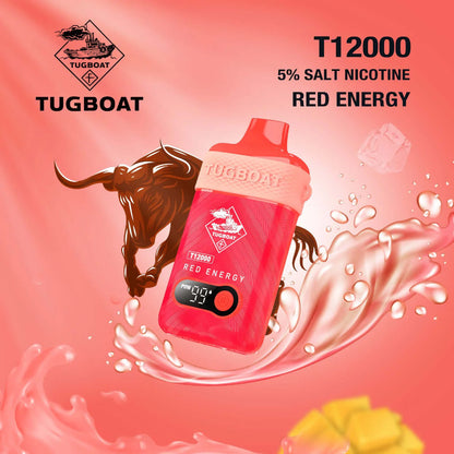 Tugboat T12000 Puffs – 5% / 50mg